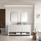 James Martin Vanities Breckenridge 72in Double Vanity, Bright White w/ 3 CM White Zeus Top 330-V72-BW-3WZ - alternate 3